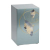 Life Canvas Ginkgo Pewter Companion Beaumont Cremation Urn Right Side