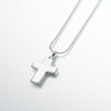 Large Cross Sterling Silver Cremation Jewelry
