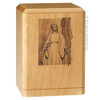 Virgin Mary w/Rosary Urn