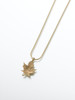 Gold Vermeil Maple Leaf Pendant