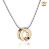 Omega Sterling Silver Cremation Jewelry - Gold Vermeil