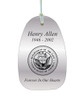 Navy Memorial Wind Chime Cremation Urn