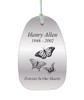 Butterflies Memorial Wind Chime Cremation Urn