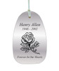 Rose Memorial Wind Chime Cremation Urn