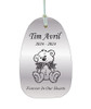 Teddy Bear Memorial Wind Chime Cremation Urn