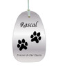 Dog Paws Memorial Wind Chime Cremation Urn