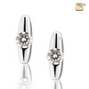 Hope Earrings Sterling Silver Cremation Jewelry
