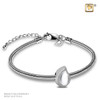 TearDrop Two Tone Cremation Bead
