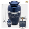 Speckled Indigo Urn