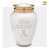 Blessing Pearl White & Bronze Urn