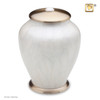 Simplicity Pearl White Urn