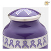 Awareness Purple Urn