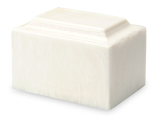 Classic Pearl Cultured Marble Urn