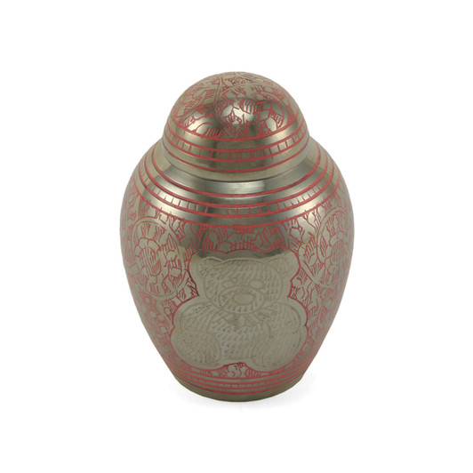 Teddy Bear Pink Urn