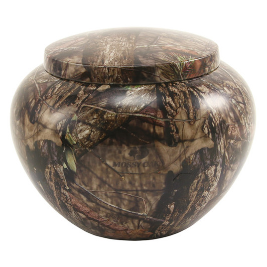 Odyssey Mossy Oak Camo Pet Urn - Medium