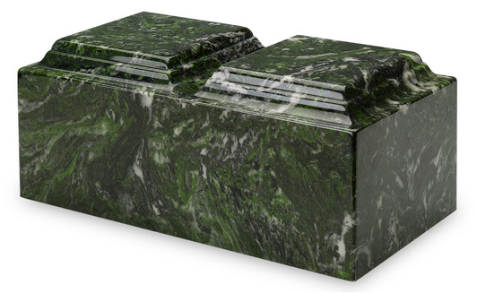 Companion Verde Cultured Marble Urn