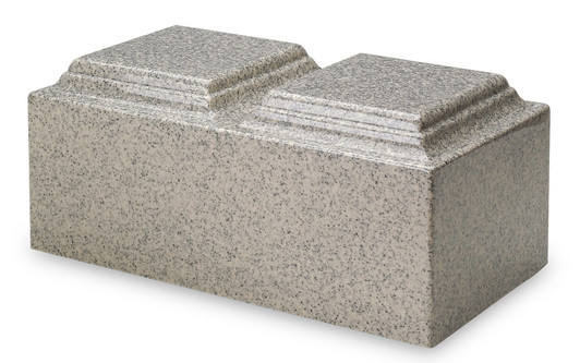 Companion Mist Gray Cultured Marble Urn