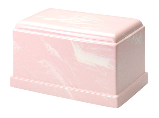Olympus Pink Cultured Marble Urn