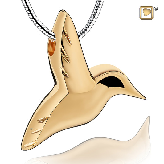Pendant HummingBird Gold Vermeil