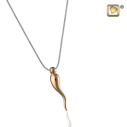 Pendant Italian Horn Gold Vermeil