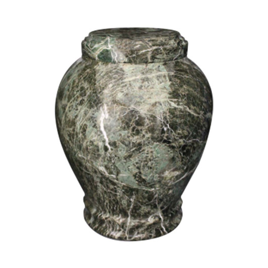 Embrace Green Zebra Urn
