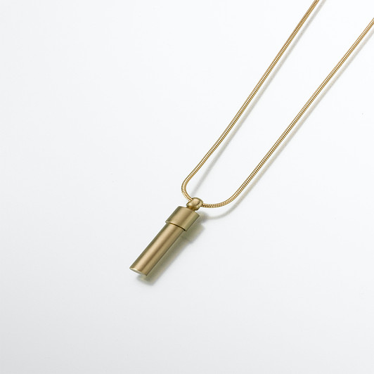 Bronze Cylinder Pendant