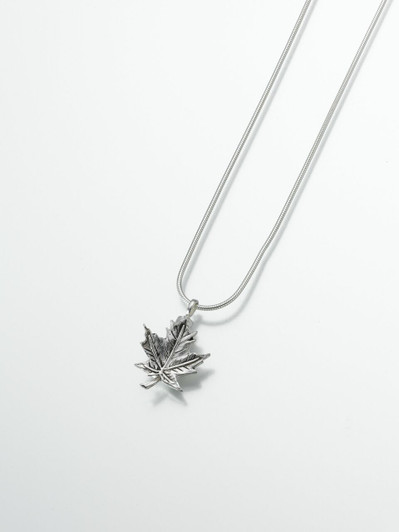 Sterling Silver Maple Leaf Pendant