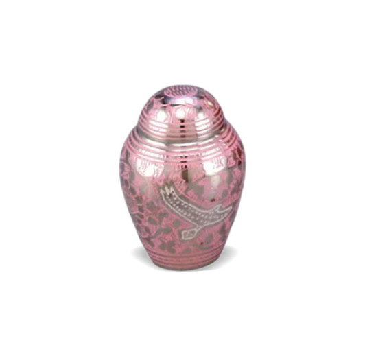 Wings to Eternity Pink Keepsake Cremation Urn