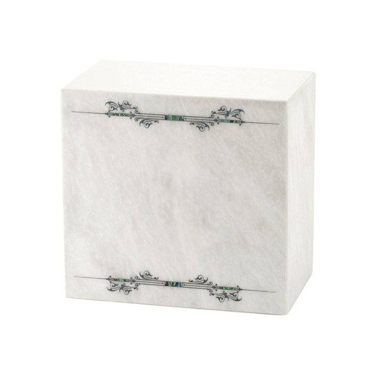 Monumental Memorials Scroll Dark Blue White