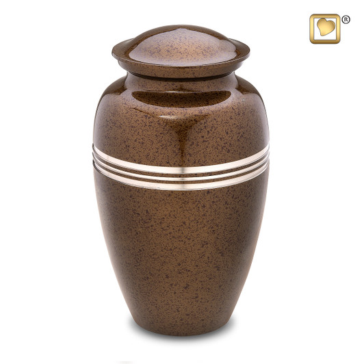 Speckled Auburn Urn