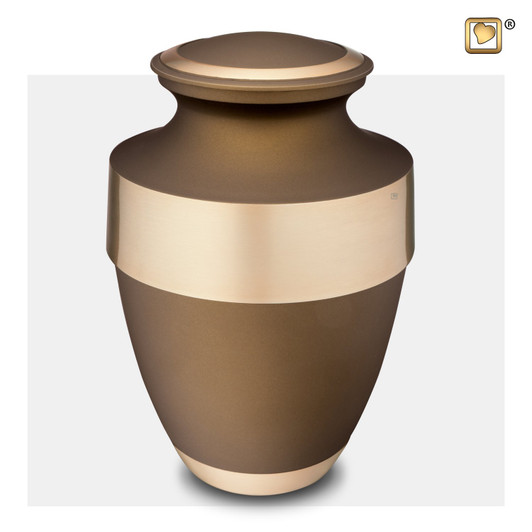 Espana Bronze & Brushed Gold Urn