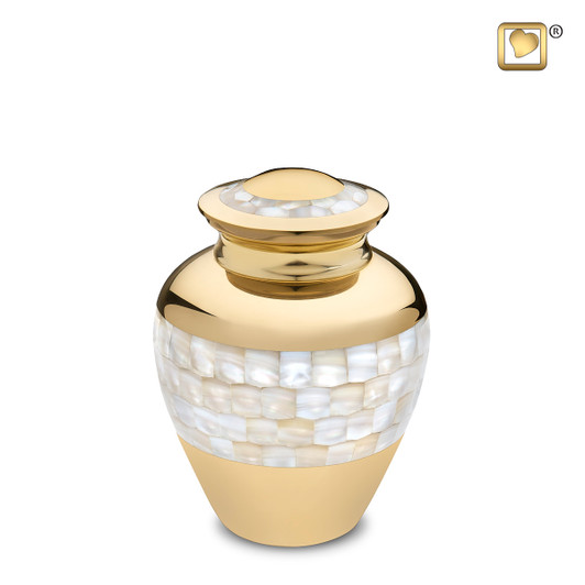 Mother of Pearl Medium Urn