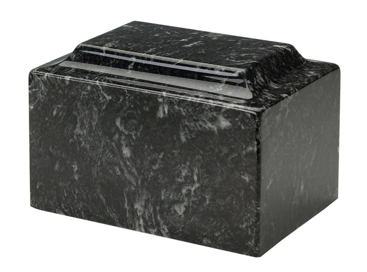 Classic Ebony Cultured Marble Urn
