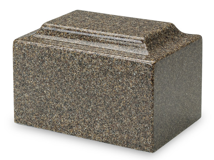 Classic Kodiak Brown Cultured Marble Urn