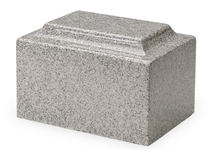 Classic Mist Gray Cultured Marble Urn
