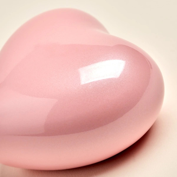 Arielle Pearl Pink Heart