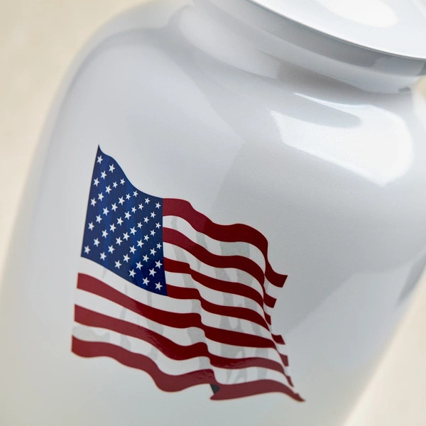 Classic Color Flag Urn