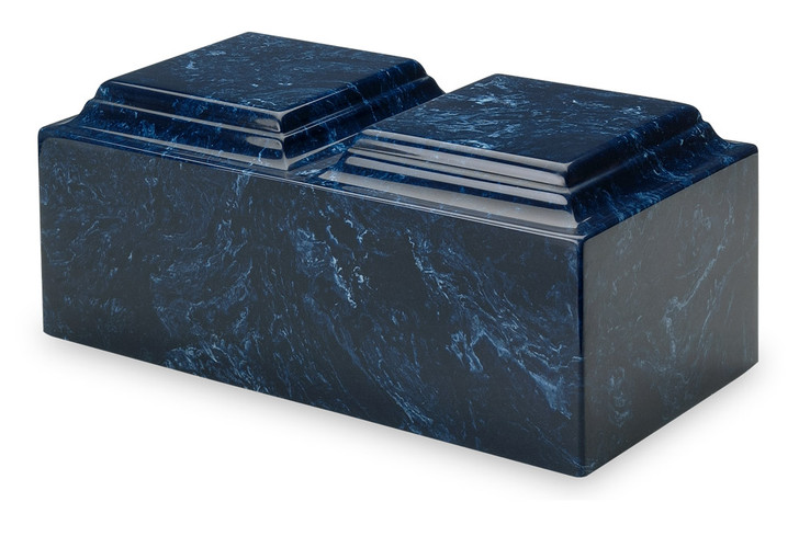 Companion Navy Cultured Marble Urn