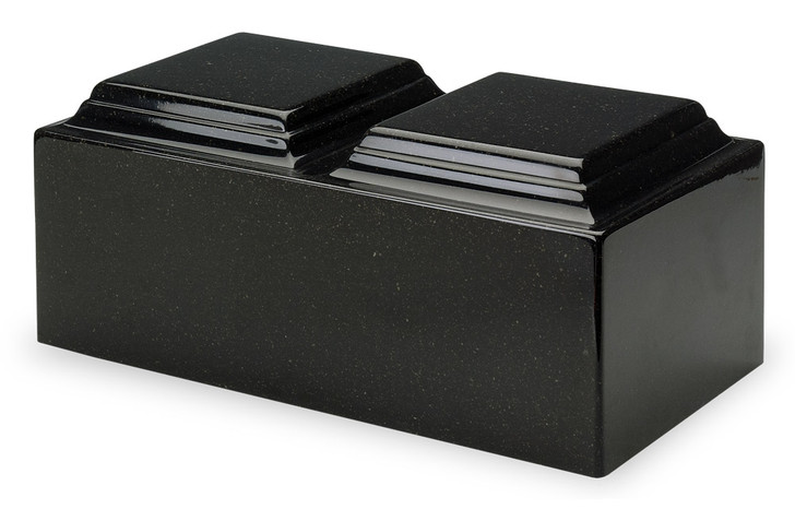 Companion Orca Black Cultured Marble Urn