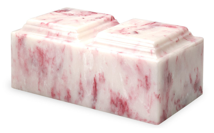 Companion Ruby Cultured Marble Urn