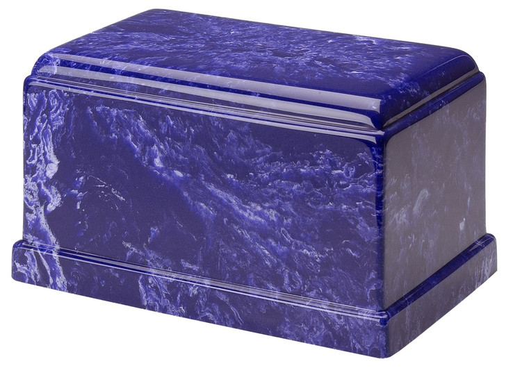 Olympus Cobalt Cultured Marble Urn