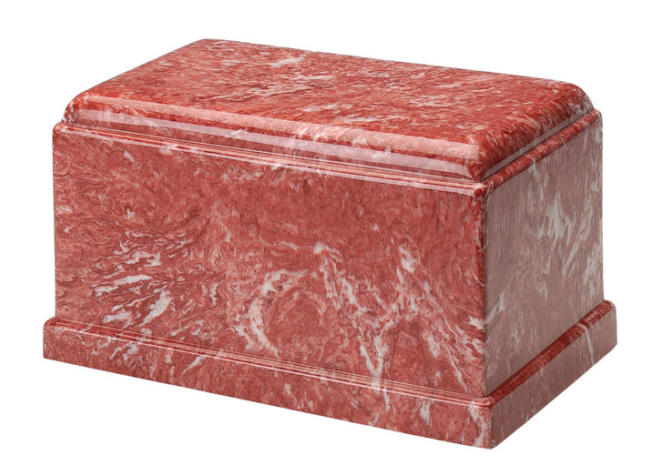 Olympus Rose Cultured Marble Urn