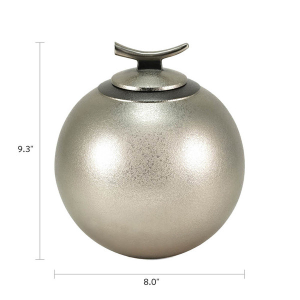 Echoes Textured Pewter Cremation Urn