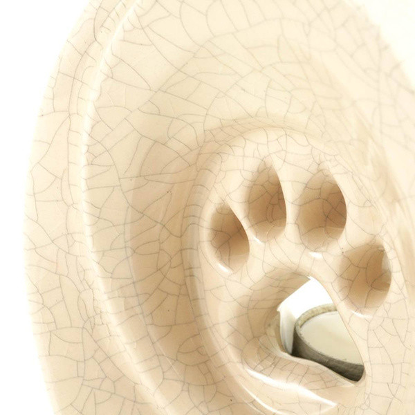 Tranquil Paw Stone Crackle Pet Cremation Urn