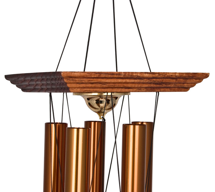 Large Reflections Bronze Finish Memorial Wind Chime Cremation Urn