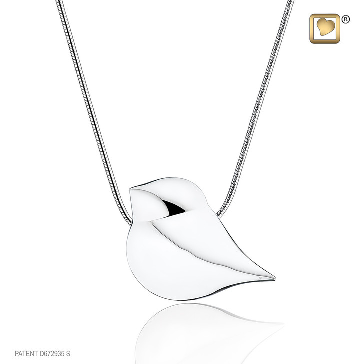 Pendant SoulBird Rhodium Plated