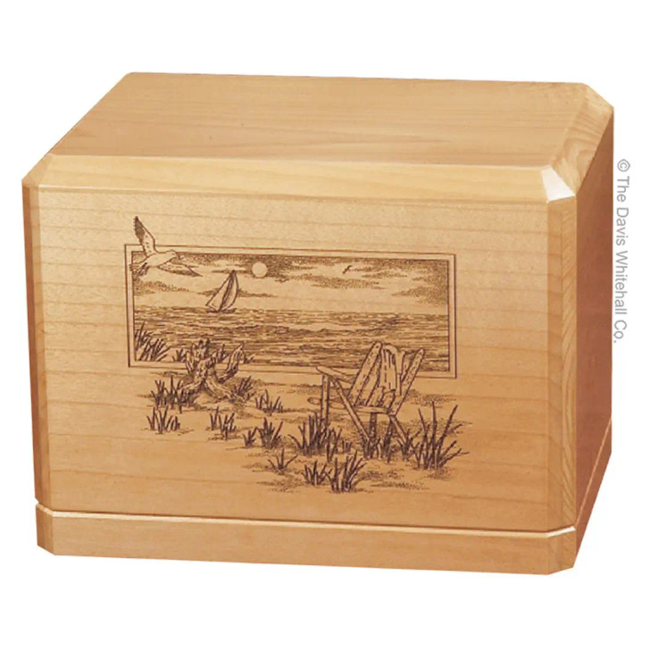 The Beach Scene Urn
