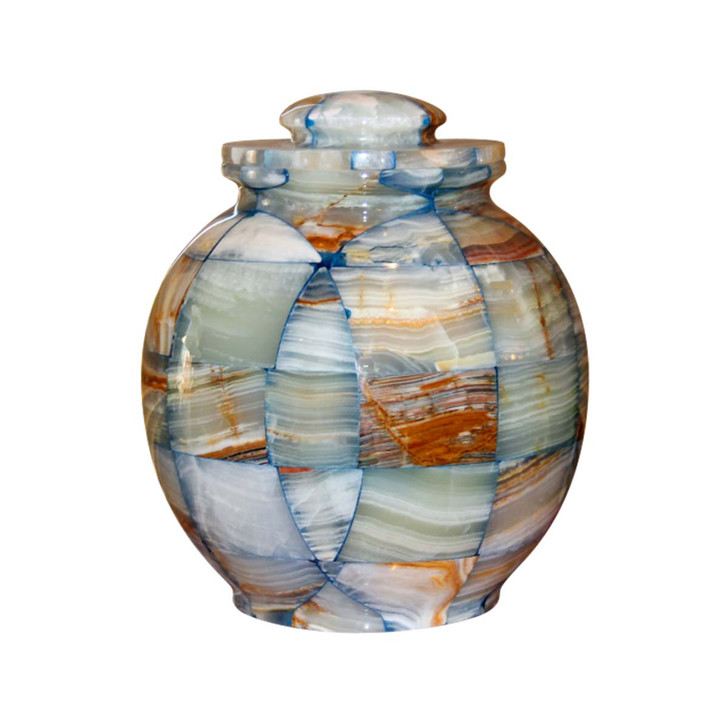 Triumph Onyx Blue Urn