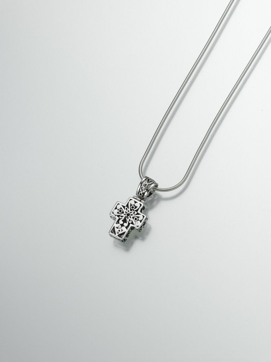 Sterling Silver Filigree Cross Pendant