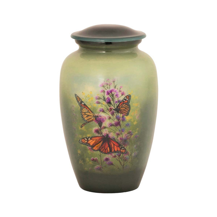 Monarch Butterflies Theme Series Urn